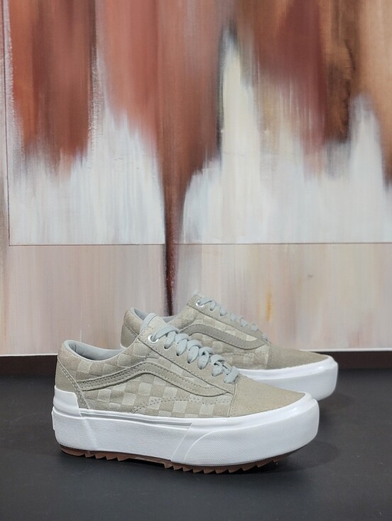 Vans Shoes - Vans Old Skool Stack Form Platform 500714 Skate Shoes Checkered M 5 W 6.5 Shoes